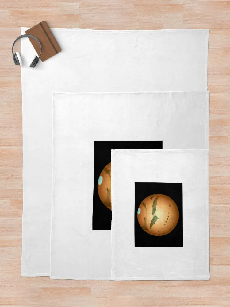 Одеяло Percival Lowell's Planet Mars (C045/6037) Большие одеяла из фланелевой ткани