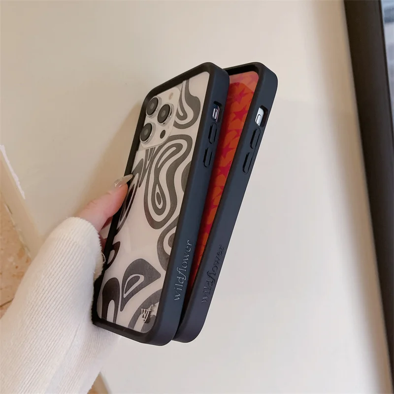 Роскошный чехол с 3D паутиной и английским черепом для iPhone 13 12 14 15 16 Pro Max Wildflower Cute