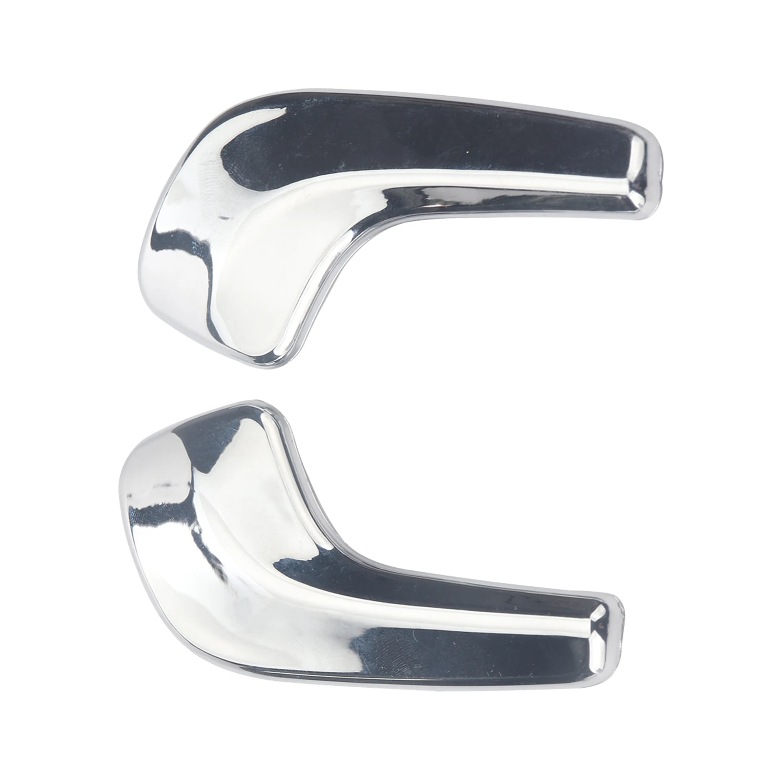 Хромированная левая и правая дверная ручка Topteng 13297813 13297814 для Vauxhall / Opel Corsa D -