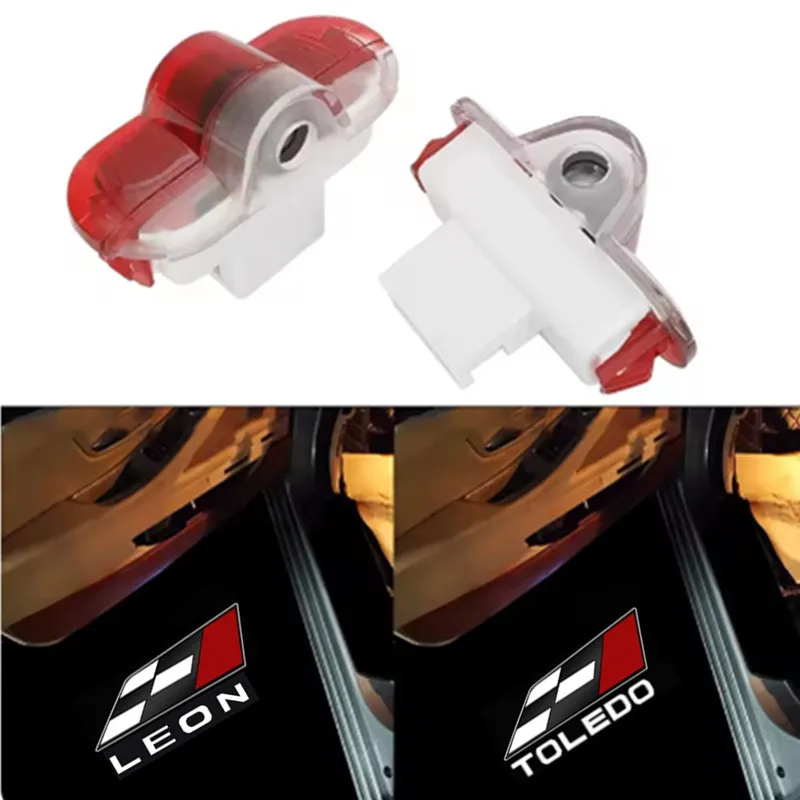 Светодиодный проектор дверей автомобиля приветственные огни 3D призрачная