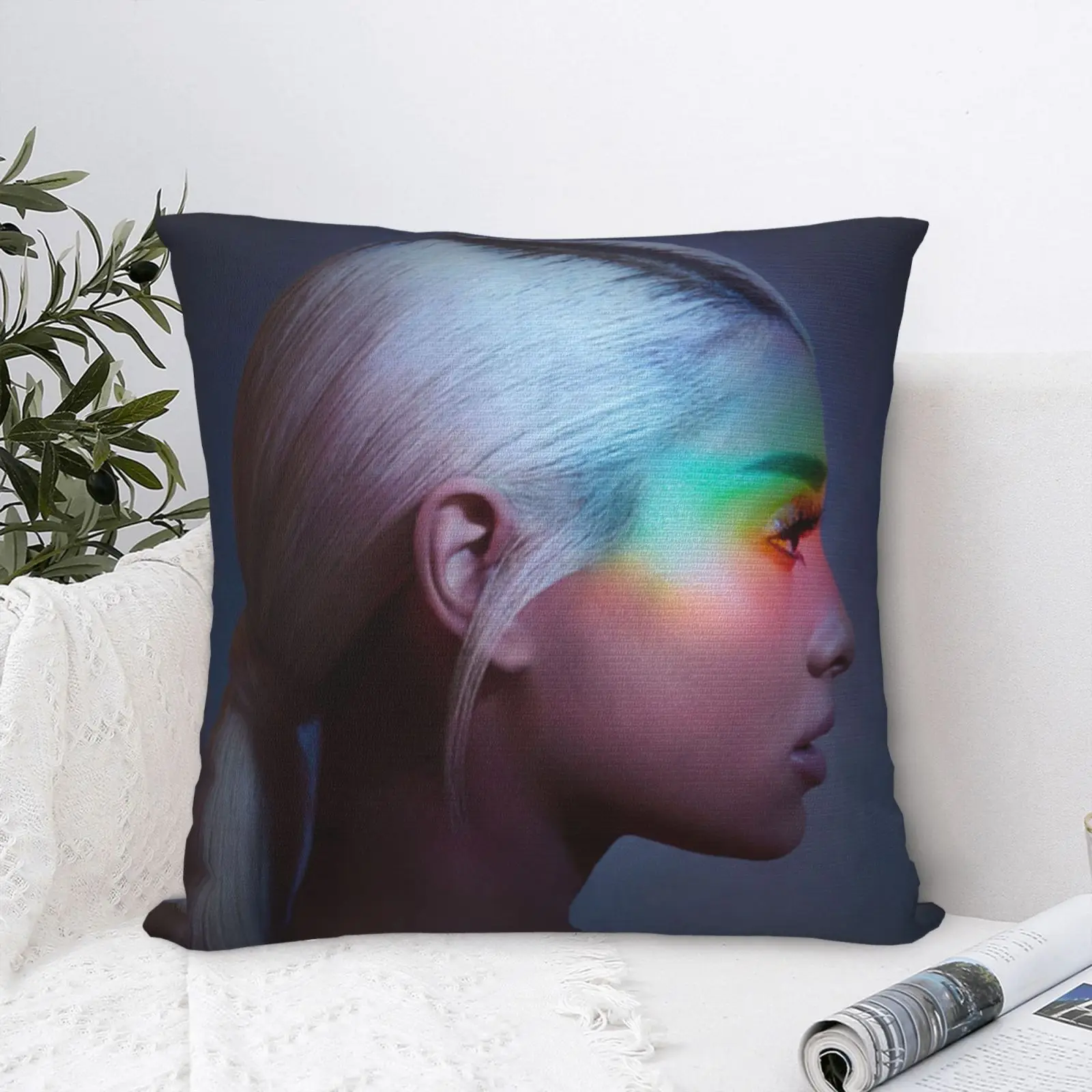 

Ariana Grand 2 Pillow Case Pillowcase Bedroom Pillow Cover Decorative Pillow Case Body Pillow Polyester Cushion Cover For Sofa