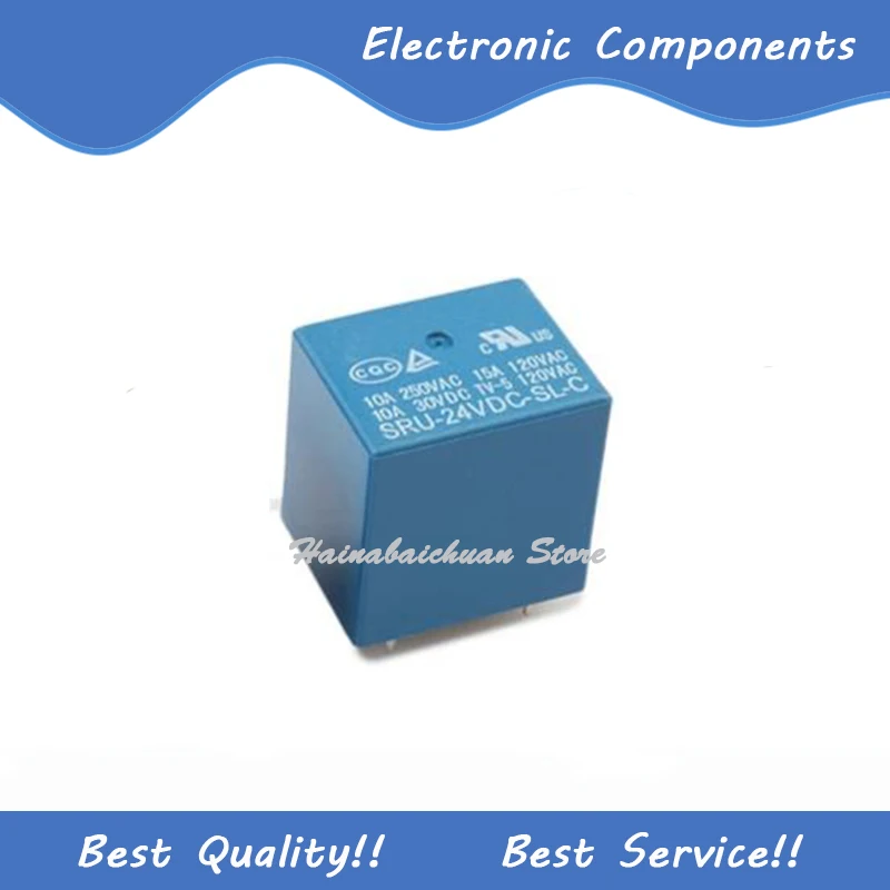 10 шт./партия, новые и оригинальные Фотообои SRU-24VDC-SL-C DIP5