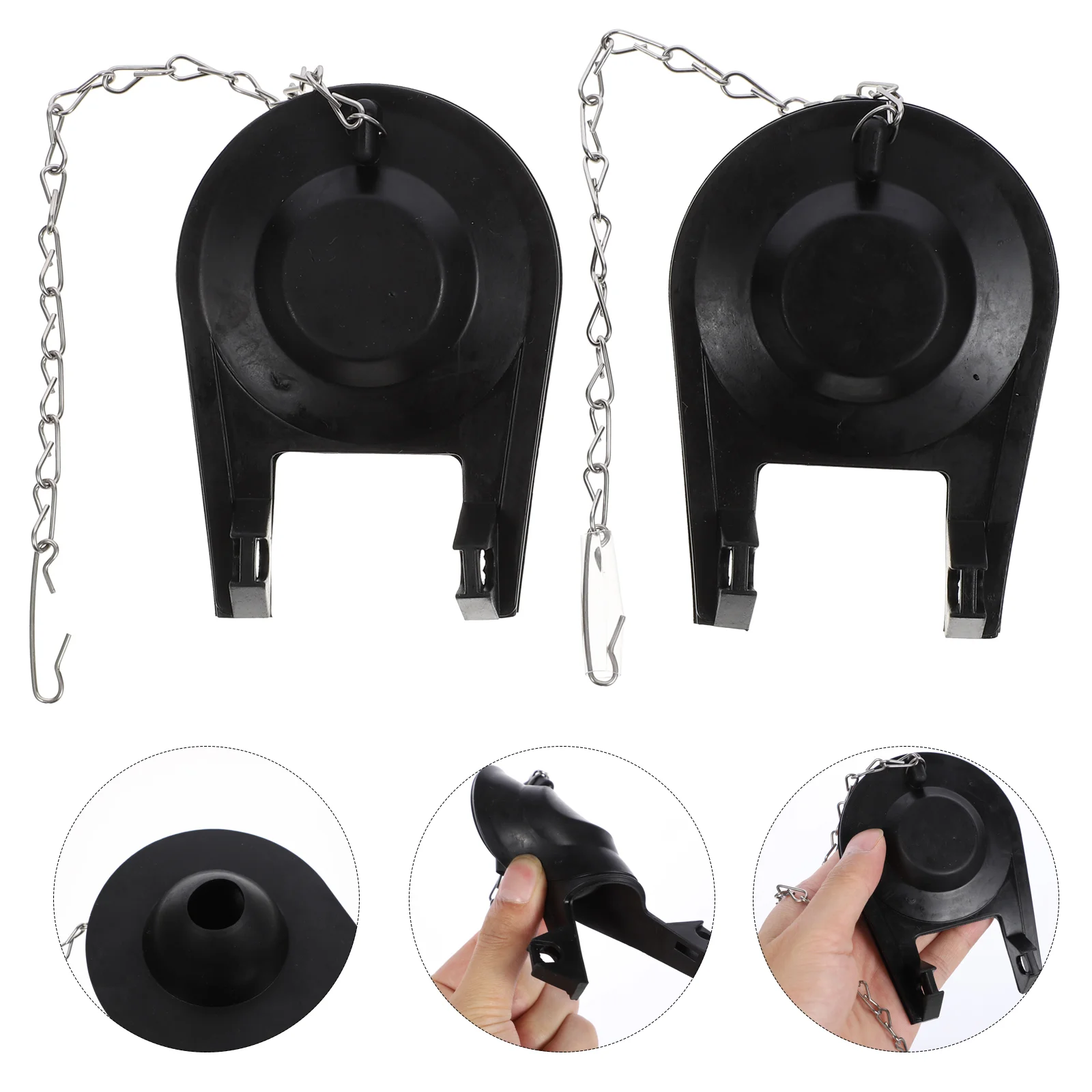 

Toilet Flapper Universal Replacement Tank Inch Kit Saving Water Bowl Black Repairs Stopper Sealreplace Flusher Cover Home Chain