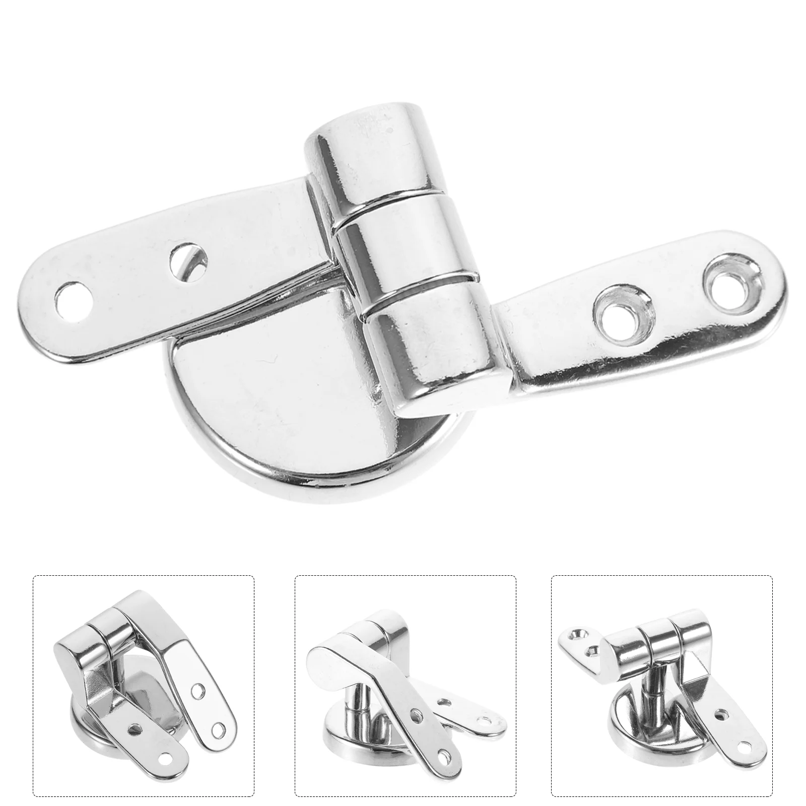 

1 Set Toilet Seat Hinge Toilet Seat Adjustable Hinge Toilet Seat Fixing Nut