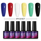 Набор для маникюра, полуперманентный лак, блестки, кошачий глаз