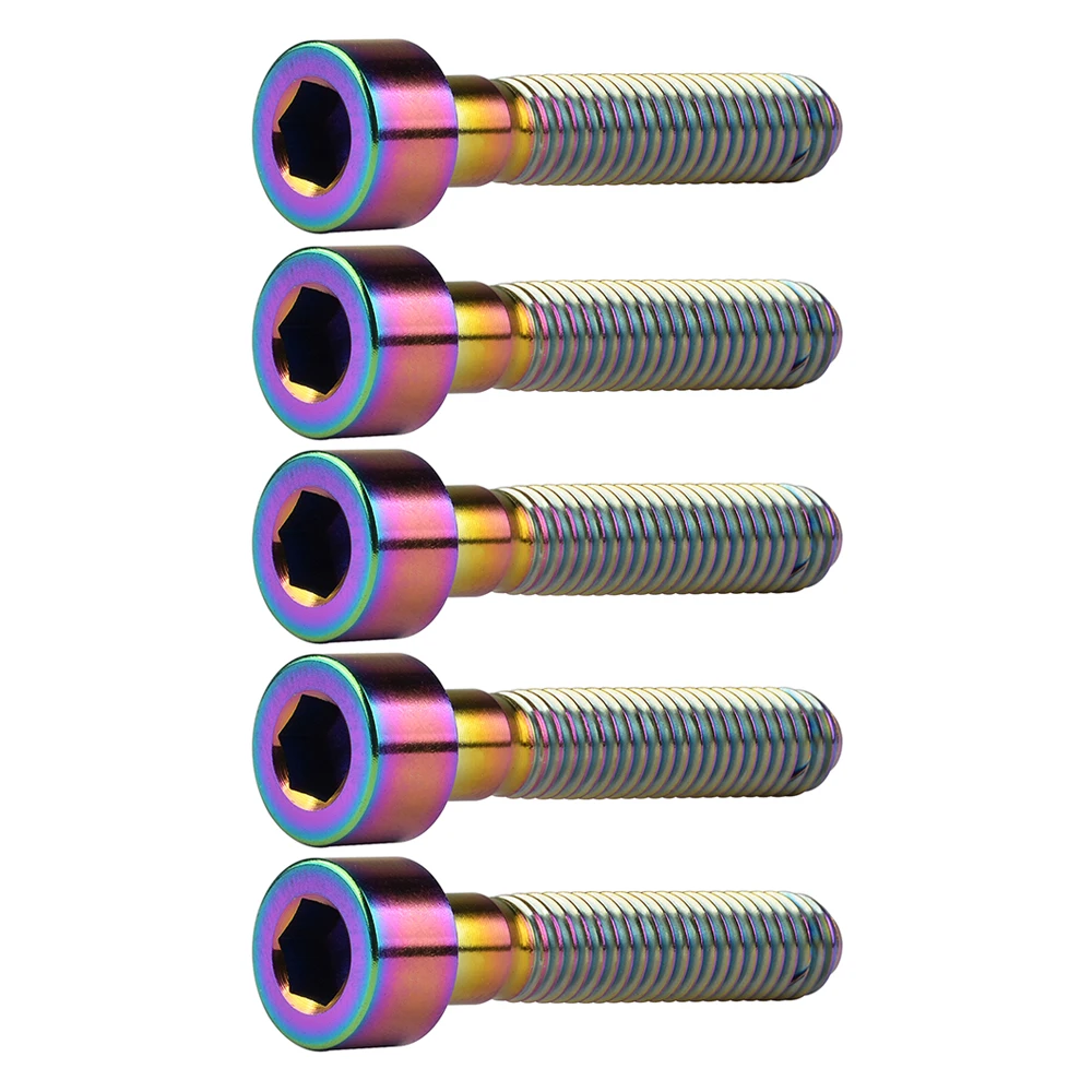 Титановый болт Xingxi M6X10 15 18 20 25 30 35 40 45 50 55 60 65 мм винт с шестигранной головкой для