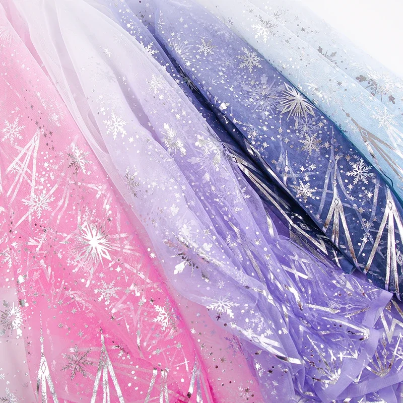 Градиентная сетка прозрачная пряжа гладильная кукольные платья платье