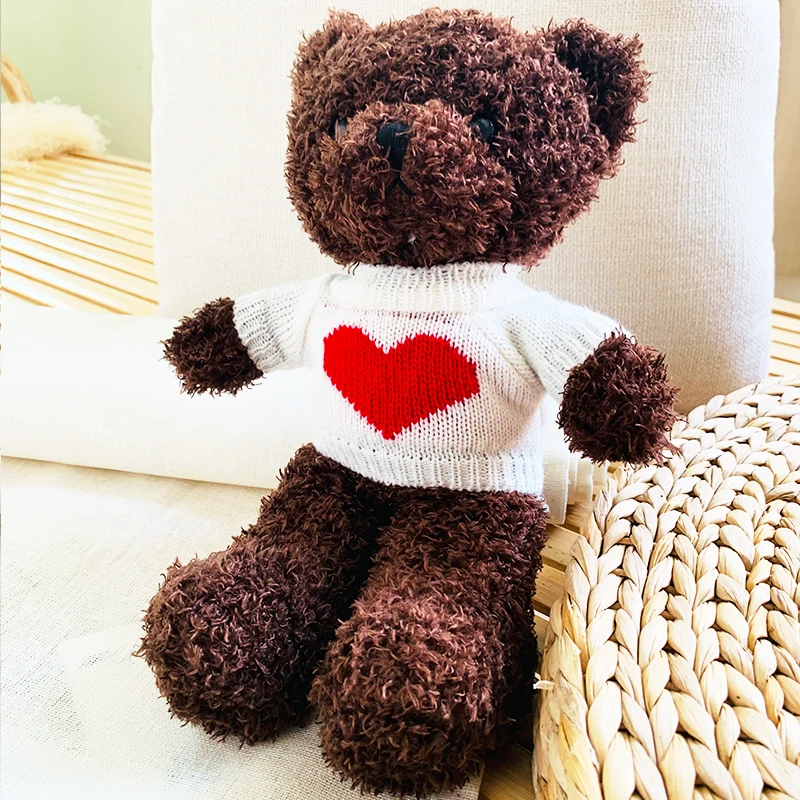 Игрушка плюшевая в виде медведя Тедди милая кукла-обнимашка кукла для девушки