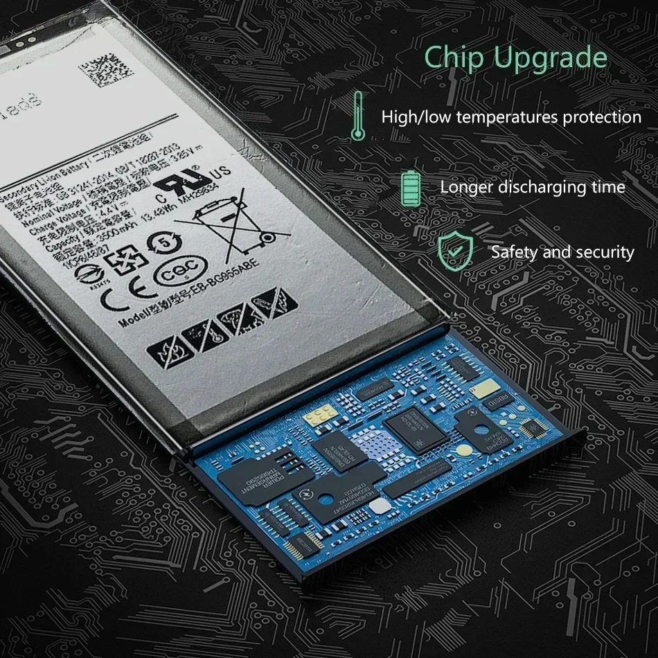 Портативная батарея EB-BG955ABE для Samsung Galaxy S8 Plus Bateria G9550 S8Plus SM-G9 SM-G955 G955 3500 мАч