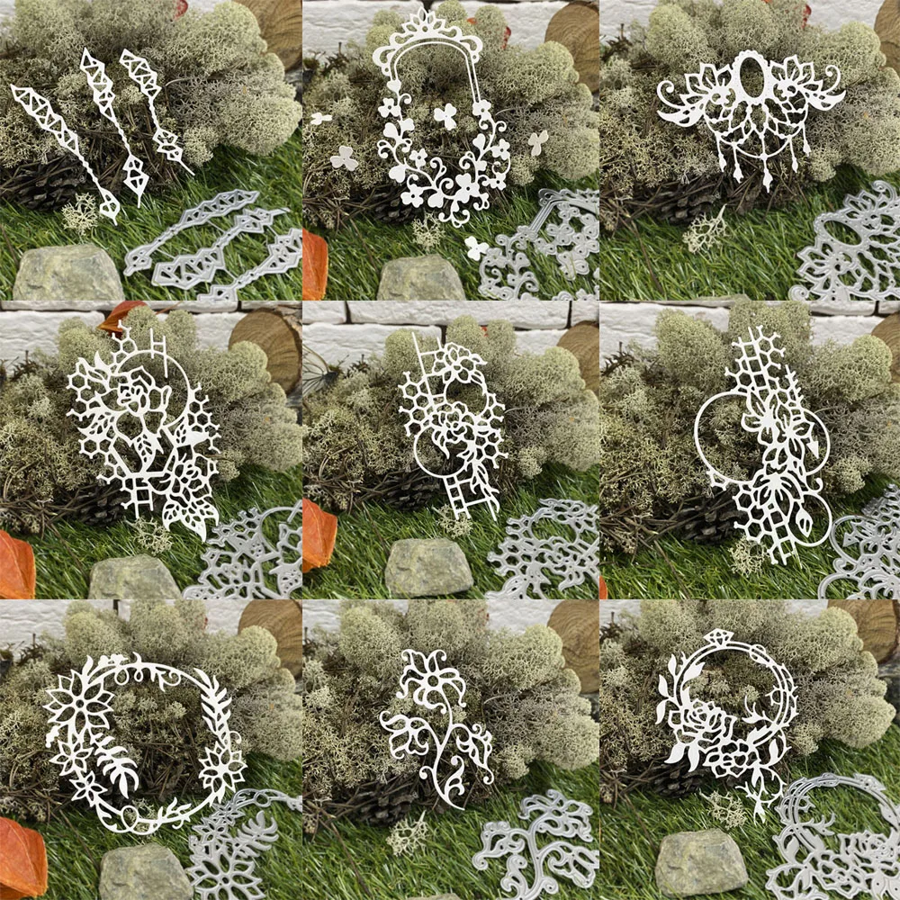

Christmas Decoration Series Metal Cutting Dies Stencils Die Cut for DIY Scrapbooking Album Paper Card Embossing New 2022