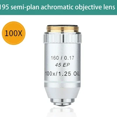 

Полупланевый ахроматический объектив 195 мм, расстояние конjugate 4X/10X/20X/40X/60X/100X для биологического микроскопа 160/0,17 45EP