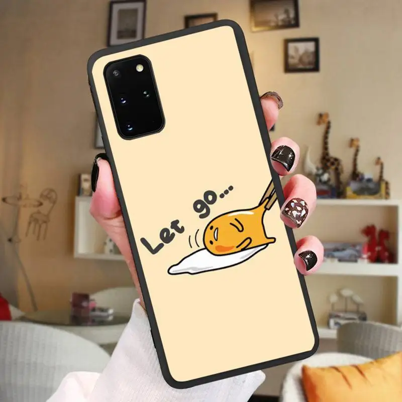 Cute Cartoon Gudetama Phone Case Soft For Samsung Galaxy Note20 ultra 7 8 9 10 Plus lite M21 M31S M30S M51 Cover |