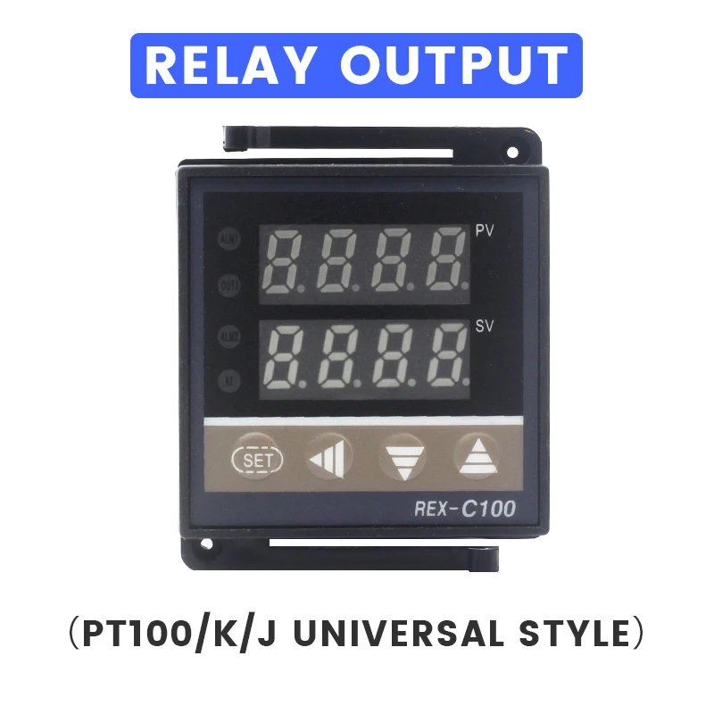 

Цифровой PID-терморегулятор Rex-C100 VaneAims 0-400°C