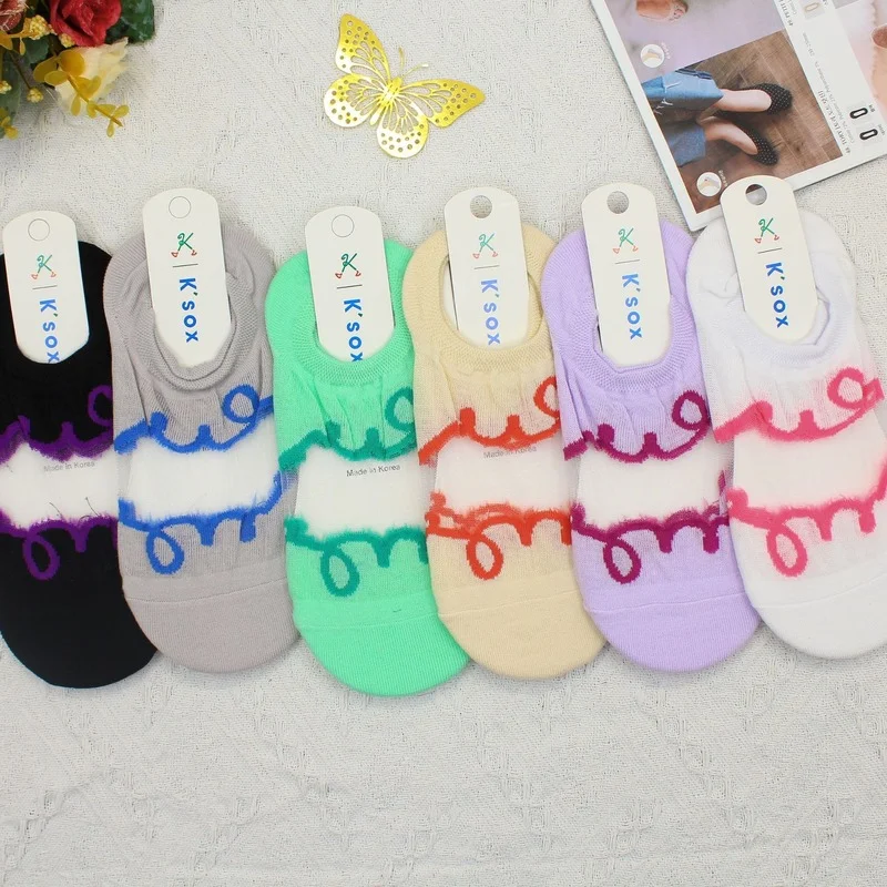 

Женские носки, Мультяшные женские носки, лоскутные Женские повседневные хлопковые носки с лодочкой для девушек на весну и лето, модные брил...