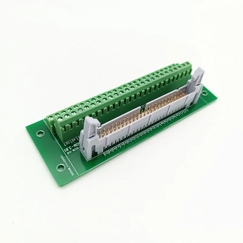 Коммутационная плата с наружной головкой IDC50 2x25Pins 0 1 дюйма Клеммная колодка