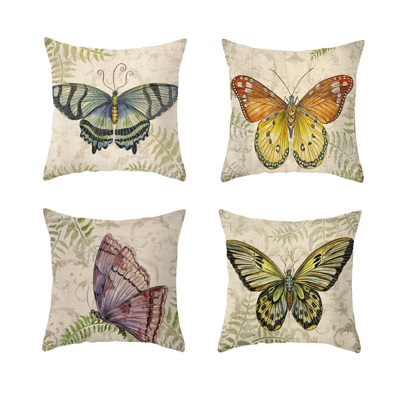 

Чехол в ретро стиле, красивый чехол для дивана, декоративная подушка, чехол, домашний текстиль, мягкая подушка