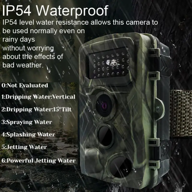 

Pr3000 Night Photo Trail Camera Hunting Camera Multi-function Video Taking Ip54 Waterproof 32mp Outdoor 1080p