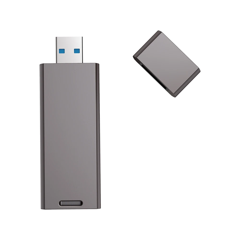 128GB 256-bit Encrypted USB Drive Password Secure Flash Drive USB3.0 U Disk Support Reset/Wipe/Auto Lock Function, Grey images - 6