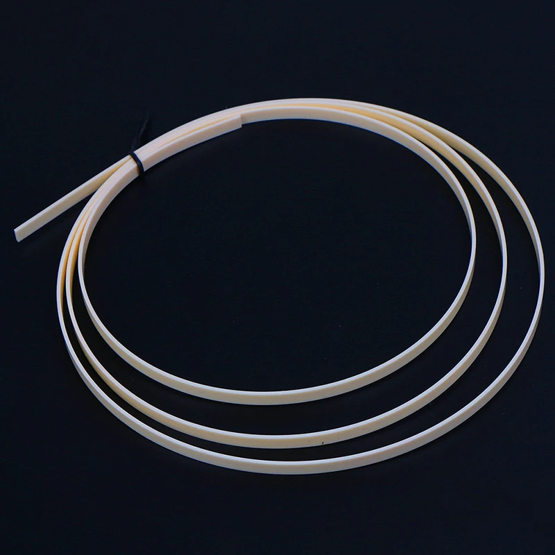 

1pc Guitar Binding Inlay Purfling Strip ABS Cream Ivory Color 165 X 0.6 X 0.15cm