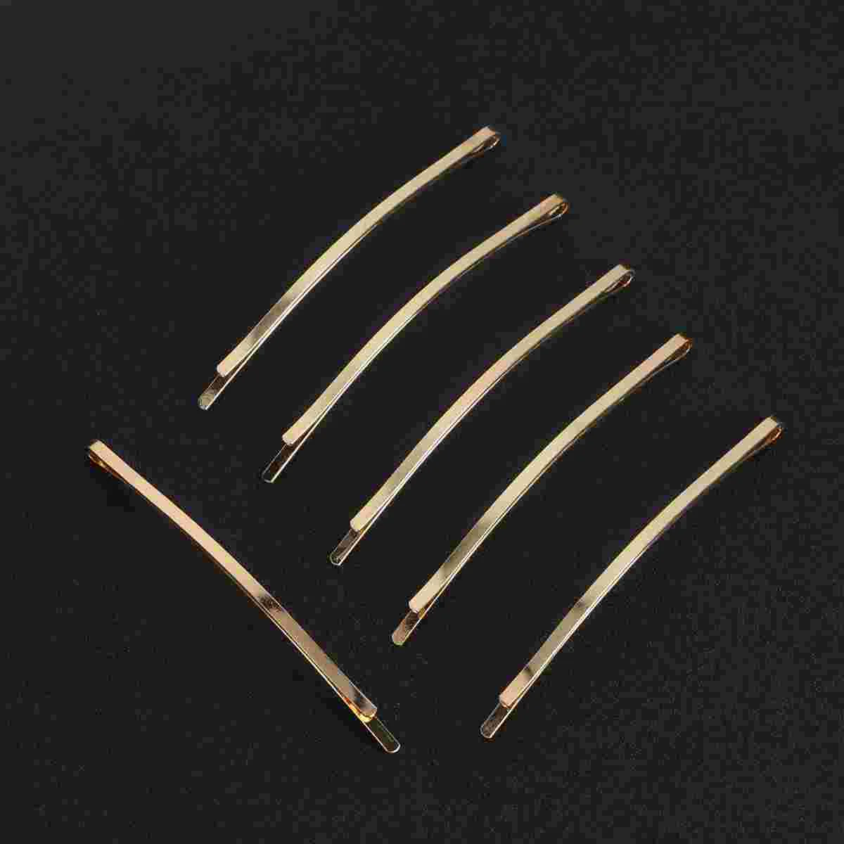 100 PCS Decorative Accessories Women Girls Bobby Thick Hair Wedding Metal Barrette Ornaments Hairpin Clip