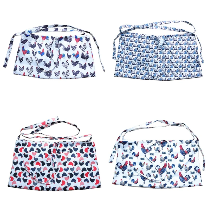 

Garden Harvest Apron Polyester Waist Belt Aprons Hands Free Picking Apron