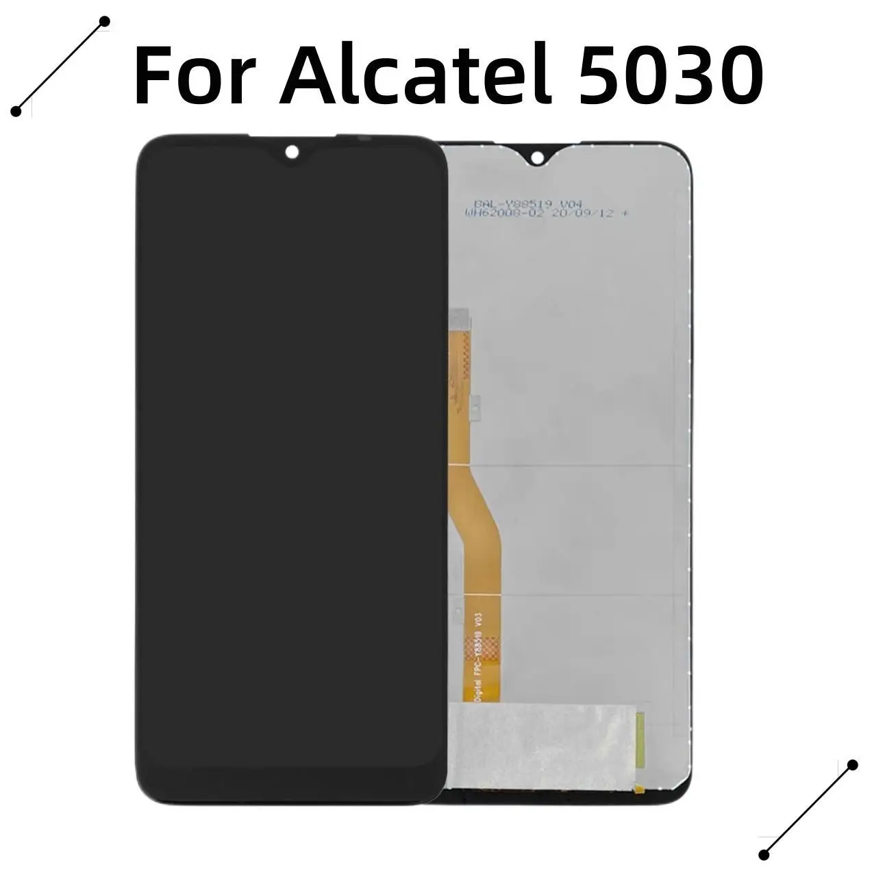 ЖК-дисплей 6,22 дюйма для Alcatel 1 SE 1SE 2020, ЖК-дисплей для Alcatel OT5030 5030 5030U 5030D 5030F, сенсорный экран с цифровым преобразователем TCL 5030, ЖК-датчик