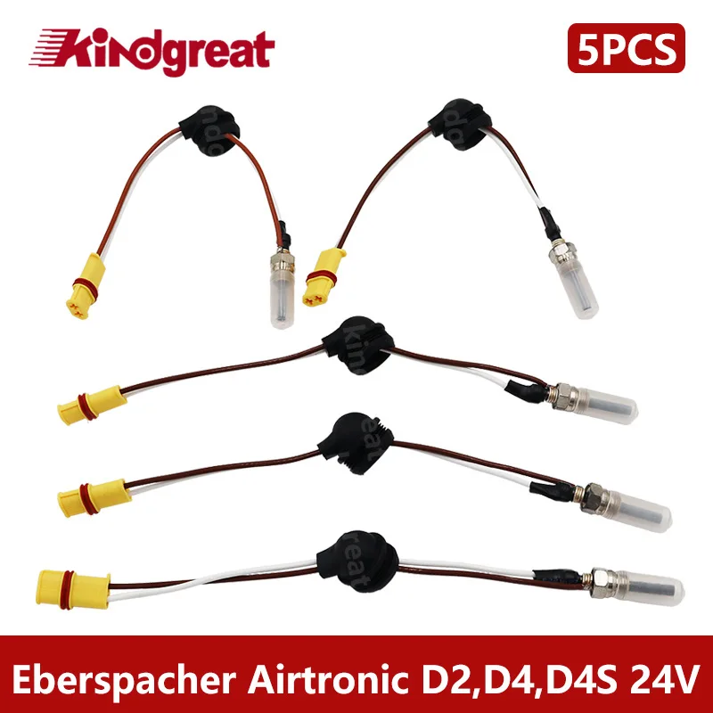 

Свеча накаливания стояночного обогревателя, 5 шт. 252070011100 Сервисные комплекты для обогревателя Eberspacher Airtronic D2,D4,D4S 24 В