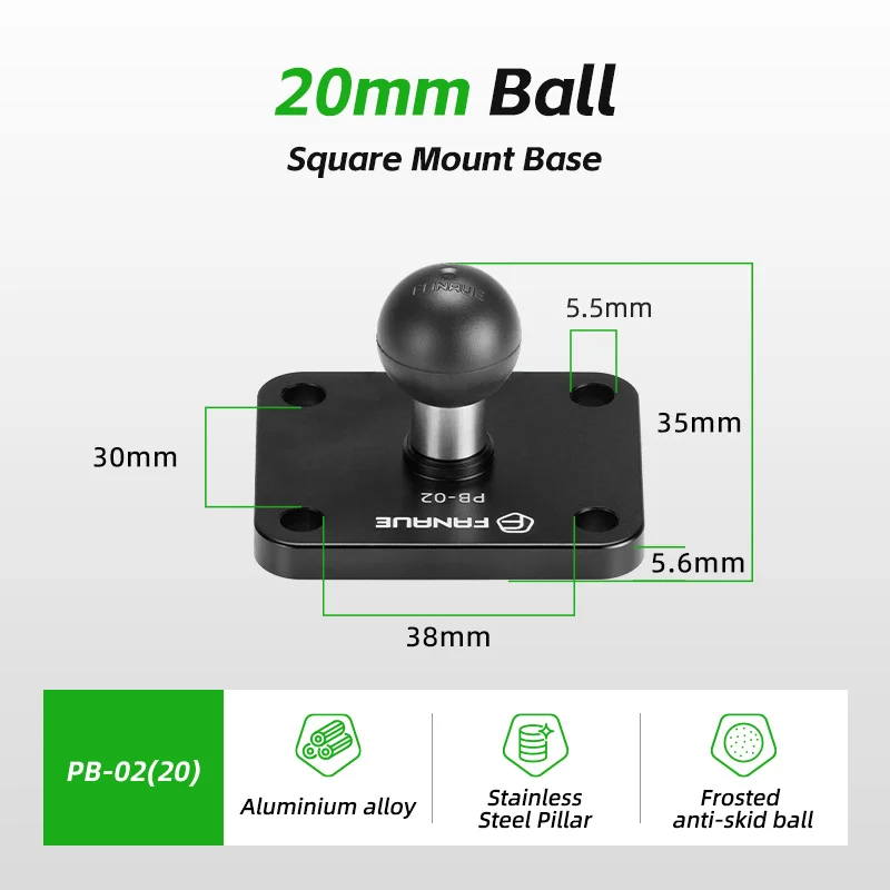 

FANAUE PB-01 шаровой адаптер 1 дюйма