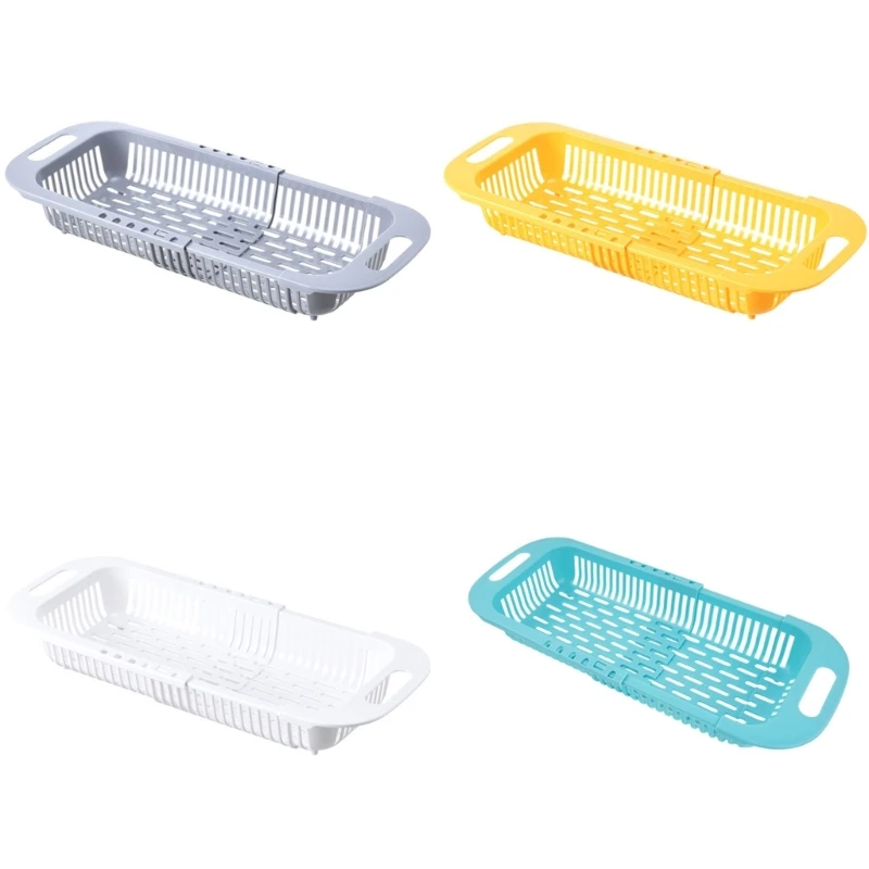 

Dish Drainer Expandable Collapsible Dish Drying Rack Portable Sink Organizers
