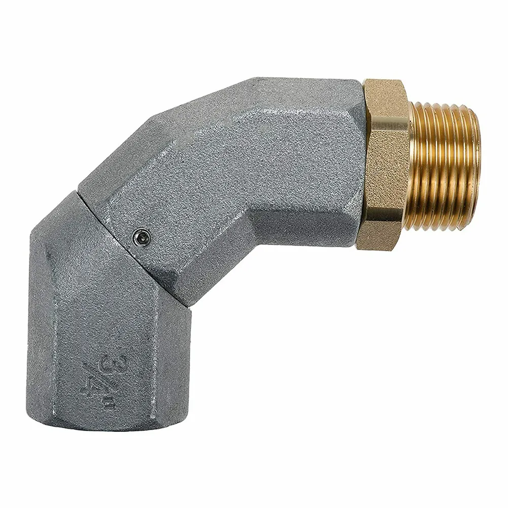 

Parts Fuel Hose Swivel Joint Replacement Transfer Hose Zinc Alloy 2PCS