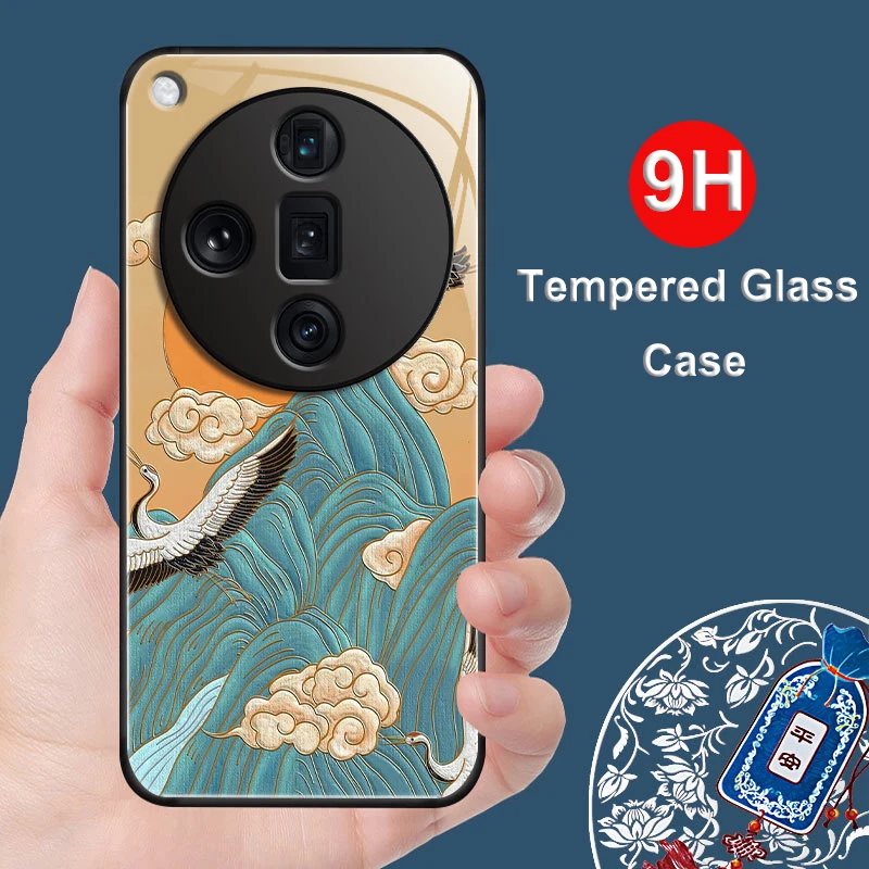 Закаленное стекло для OPPO Find X7 Pro Чехол X7Pro X7Ultra твердая задняя крышка Z 60 Ultra Shell For