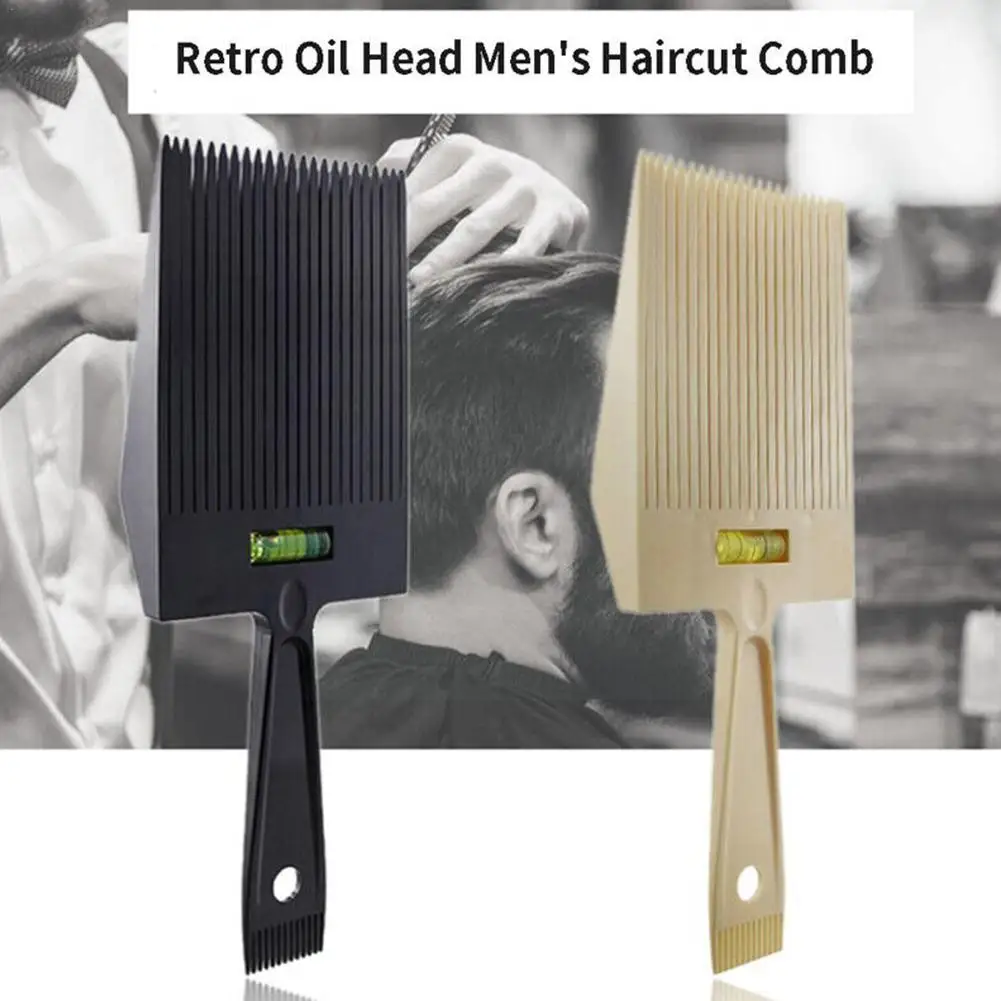 

Men Flat Top Guide Comb Haircut Clipper Comb Barber Cutting Tool Salon Hair Accessory Shop Hairstyle Supplies Hairdresser T P1M2