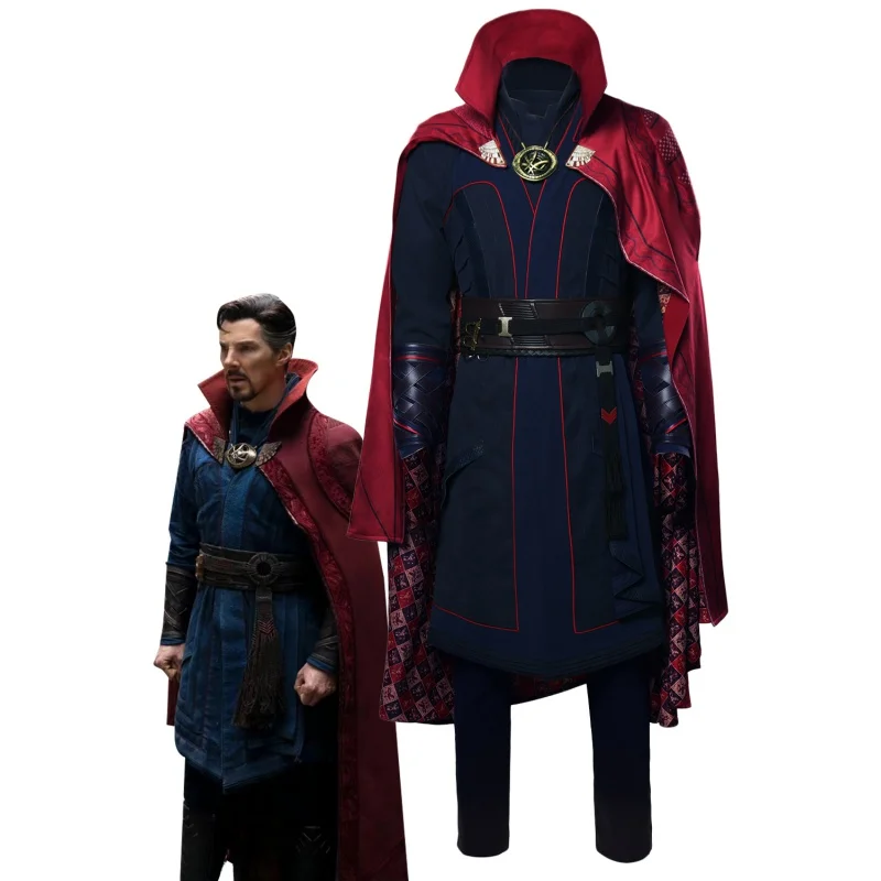 

Doctor Cosplay Strange Costume Stephen Outwear Cloak Clothing Men Adult For Halloween Party Role Play Multiverse of Madnes