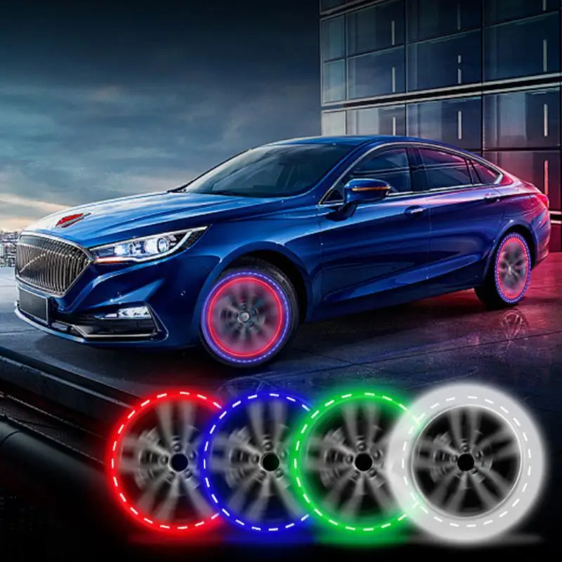 

1 шт., декоративная светодиодная лампа для колес
