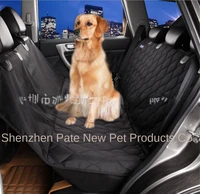 foldable dog car seat cover waterproof pet car mat hammock for small medium large dog wagon back seat safety pad belt bag