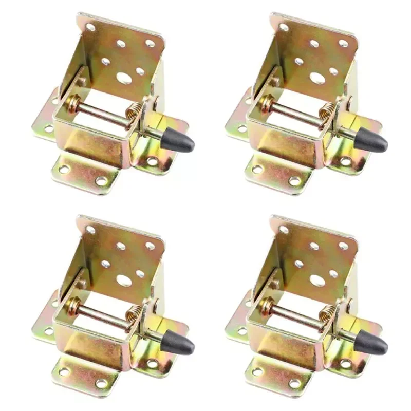 

NEW2023 4Pcs/set Iron Locking Folding Table Chair Leg Bracket Hinge Self-Lock Foldable Hinges