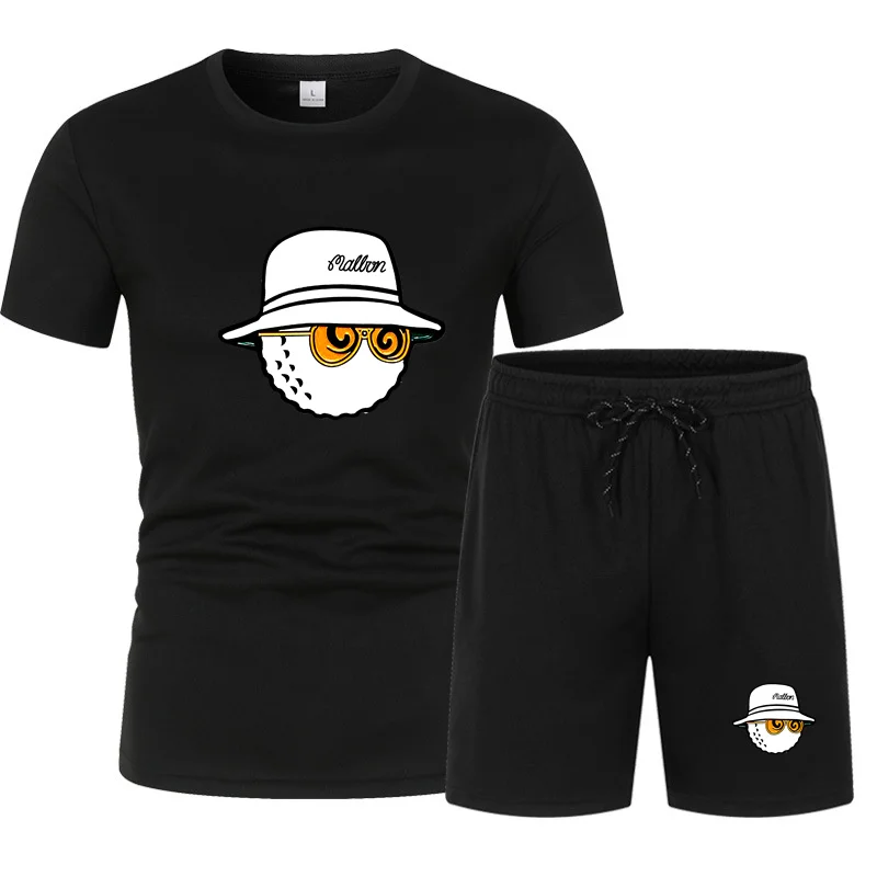 

2023 New Golf Men's T-shirt Suit Summer Men's Golf T-Shirt Quick-drying Breath Suit