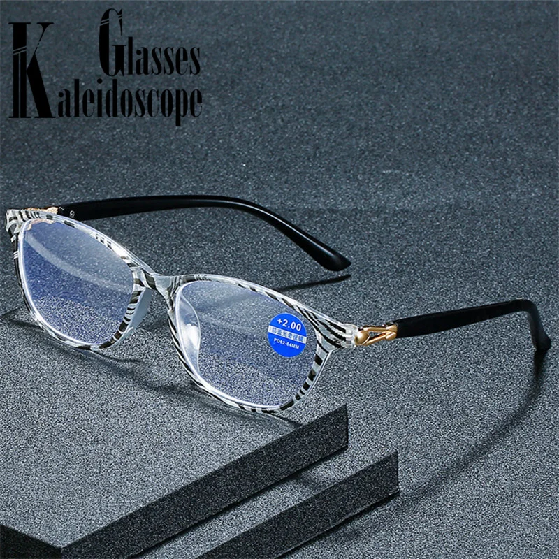 

Vintage Bifocal Reading Glasses Men Women Anti Blue Light Presbyopia Eyeglasses Ladies Reader Hyperopia Diopter +1.5 +2.0 2.5