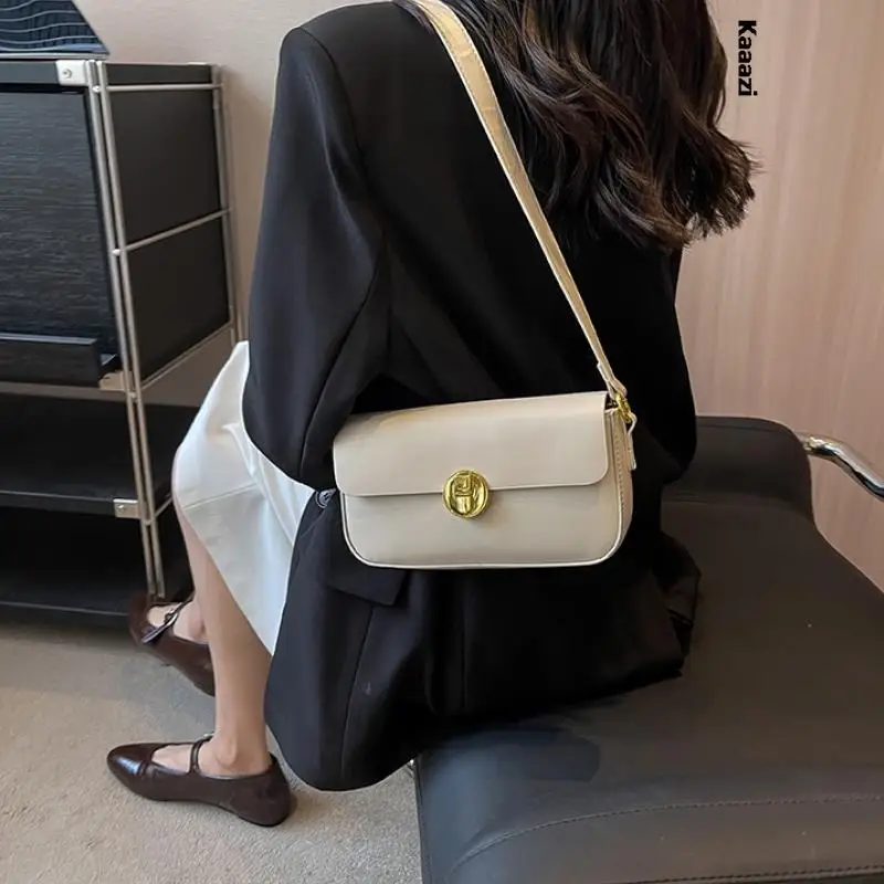 

Модные кошельки и сумочки, роскошные дизайнерские сумки через плечо, простые Стильные маленькие сумки на плечо для женщин, кожаные повседневные 2023