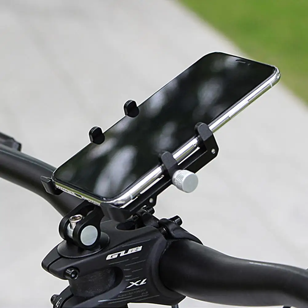 

Удобная велосипедная навигационная подставка, черная велосипедная стойка для телефона, портативная Простая установка, держатель для телеф...