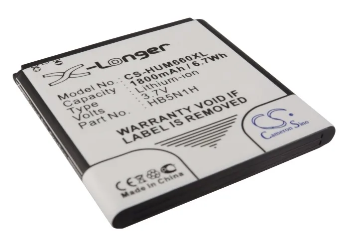 Аккумулятор Cameron Sino 1800 мАч BCC1023 для MetroP HWM931 HWM931-R Premia 4G