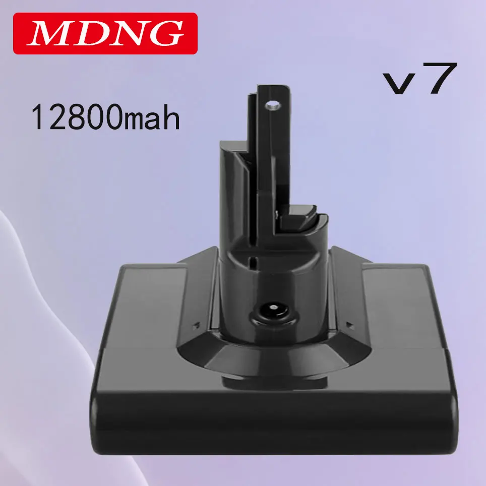 

2023 New V7 21.6V 12800mAh Li-ion V7 12.8Ah Batteries For Dyson V7 Absolute V7 Vacuum Cleaner Replacement Power Tools Battery