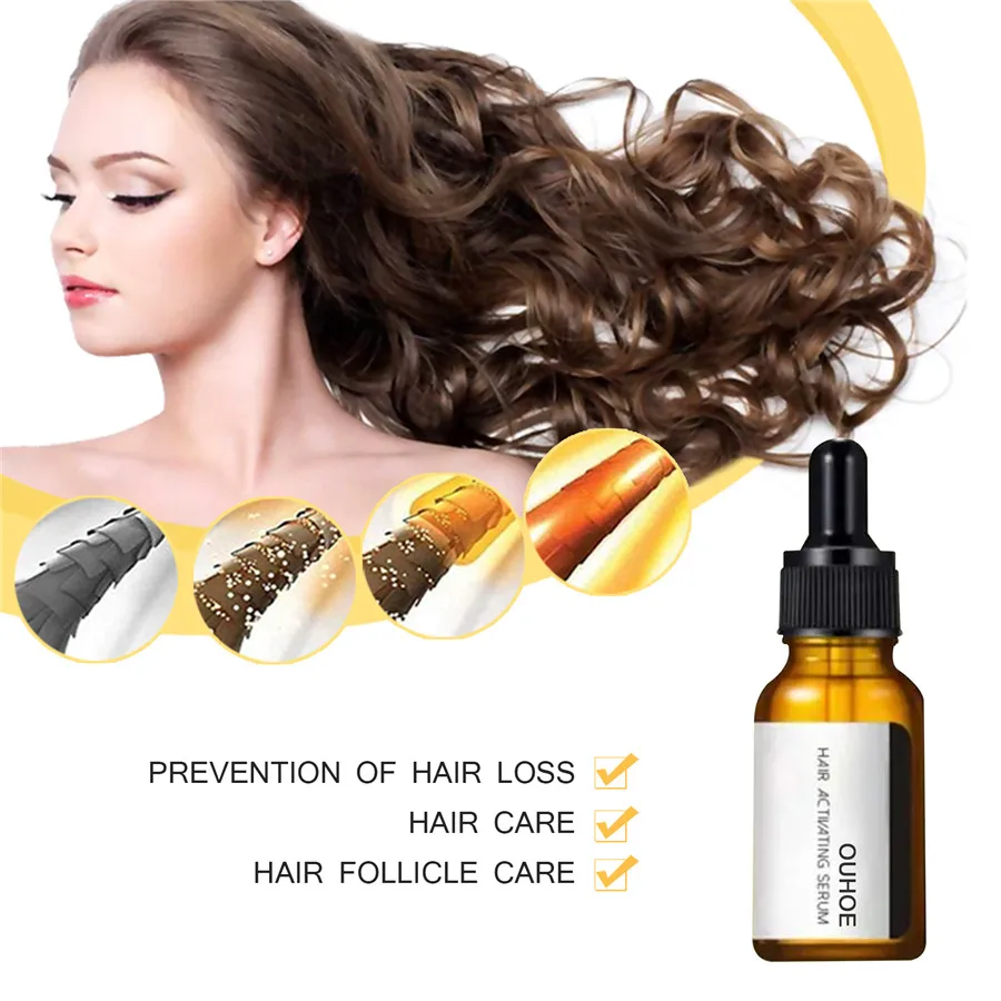 

Органическая жидкая эссенция для быстрого роста, питающая, против выпадения волос, эфирное масло, способствующее синтезу меланина