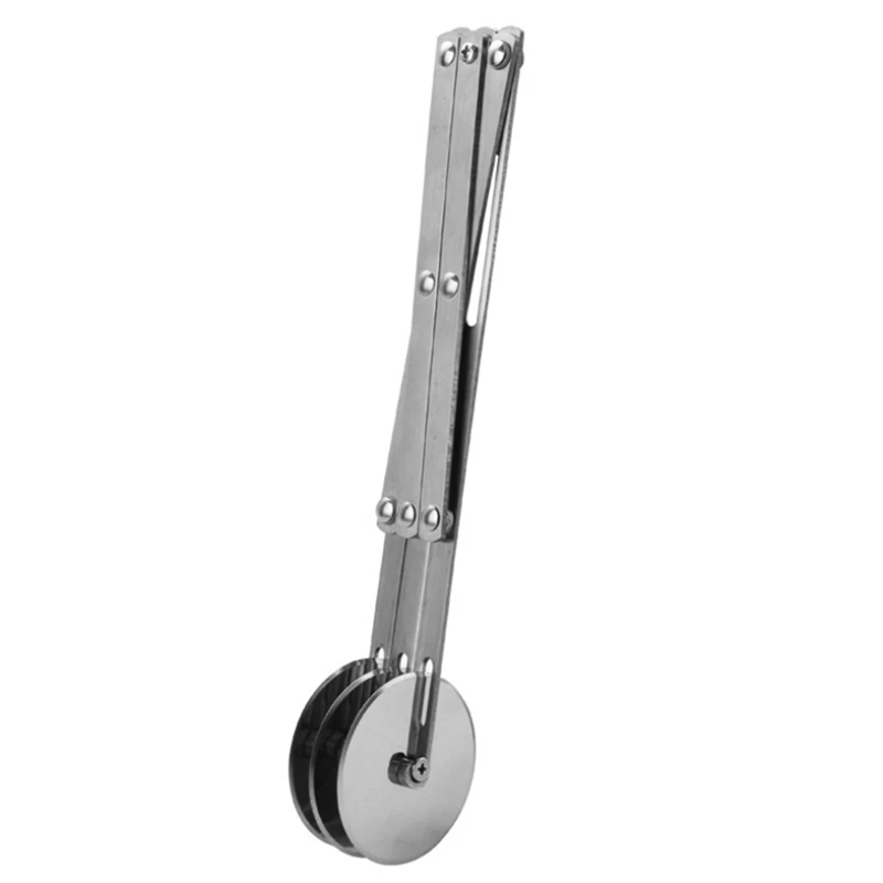 

Резак для разделения теста из нержавеющей стали, боковой нож для макаронных изделий, гибкое роликовое лезвие, инструмент для выпечки