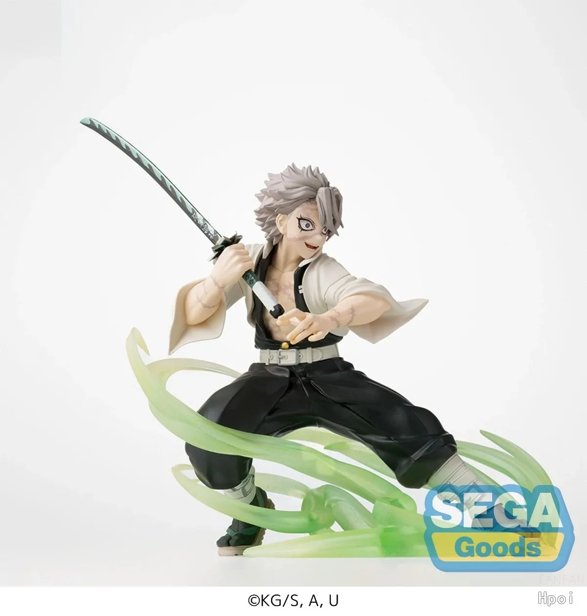 Фото В наличии: Коллекционная фигурка-модель SEGA XrossLink Demon Slayer Sanemi Shinazugawa Hashira Training Arc №5