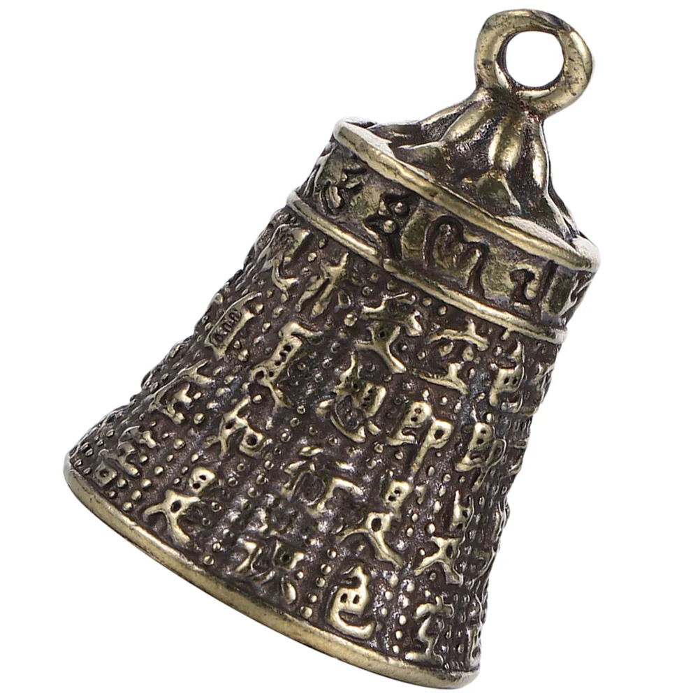 

Metal Bell Pendants DIY Decor Brass Charm Crafts Vintage Hanging Car Keychain