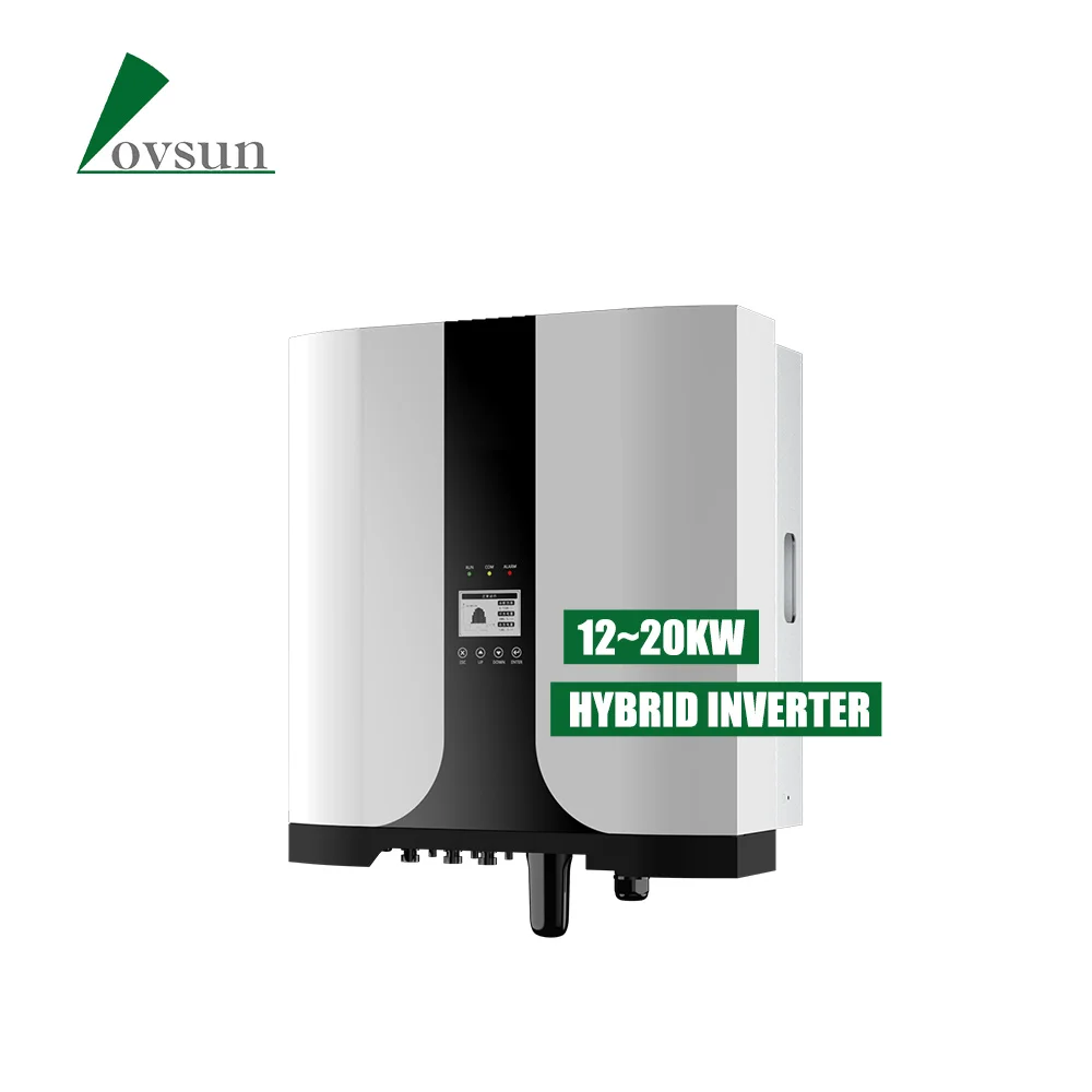 

Koyoe solar hybrid inverter 12kw 15kw 17kw 20kw On OffGrid 3 Phase Hybrid Three-phase Solar Inverter with MPPT Charge Controller