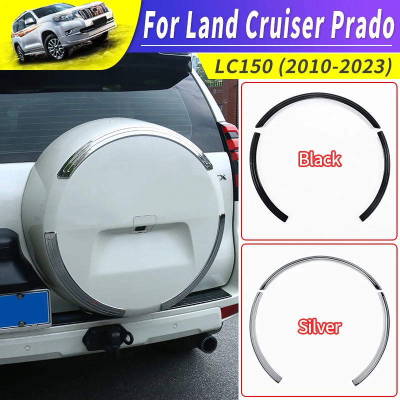 

Для Toyota Land Cruiser Prado 150 2010-2023 2022 запасная хромированная Декоративная полоса LC150 FJ150 внешние модернизированные аксессуары