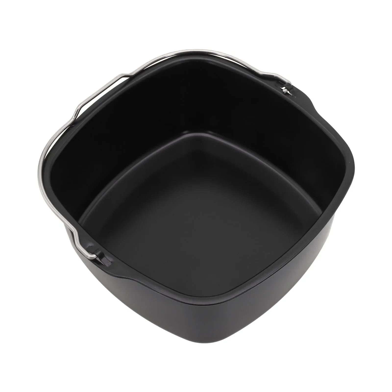 10 1-дюймовая алюминиевая стальная фритюрница с антипригарным покрытием для кухни