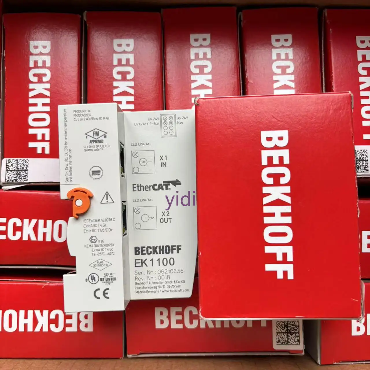 Фото 1 шт. новые оригинальные модули BECKHOFF BK9000 BK9100 EK1101 EK1122 EK1110 BK3120 №3